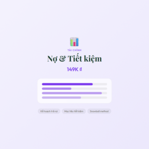 Nợ & Tiết kiệm